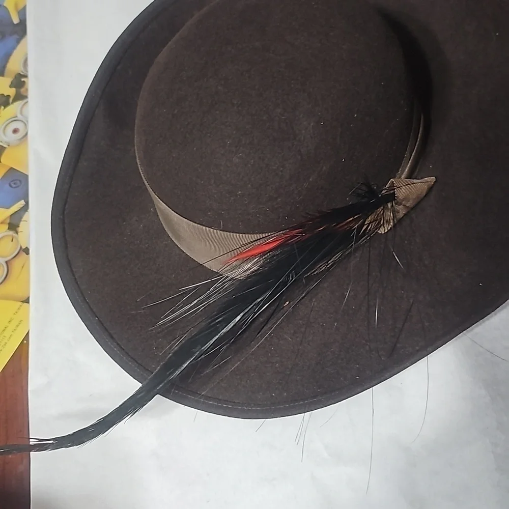 Vintage Peachfelt 100% Wool Kentucky Derby or Church Hat 👒